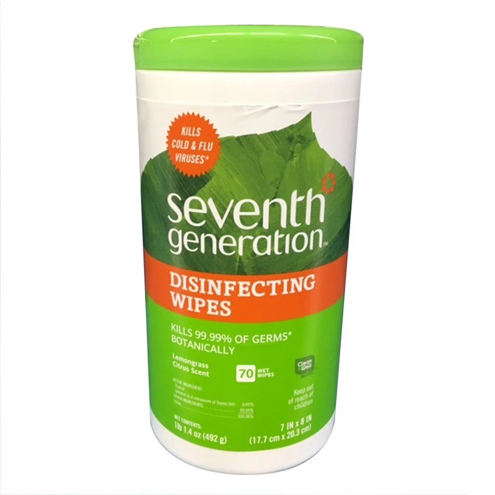Disinfecting & Cleaning With Seventh Generation Wipes Keep Homes Fresh